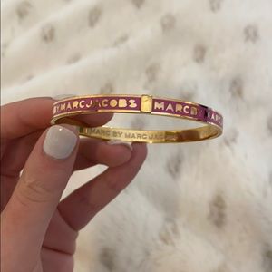 Marc Jacobs enamel bangle bracelet